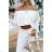 Kurzärmliges Sommer-Freizeitkleid für Damen (S/M/L EINHEITSGRÖSSE) ITALIAN FASHION IMWGB25022