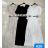 Kurzärmliges Sommer-Freizeitkleid für Damen (S/M/L EINHEITSGRÖSSE) ITALIAN FASHION IMWGB25022