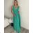 Šaty elegantní společenské na ramínka dámské (S/M ONE SIZE) ITALSKÁ MÓDA IM321608