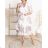 Kurzärmliges Sommer-Freizeitkleid für Damen (S/M/L EINHEITSGRÖSSE) ITALIAN FASHION IMWGB25022