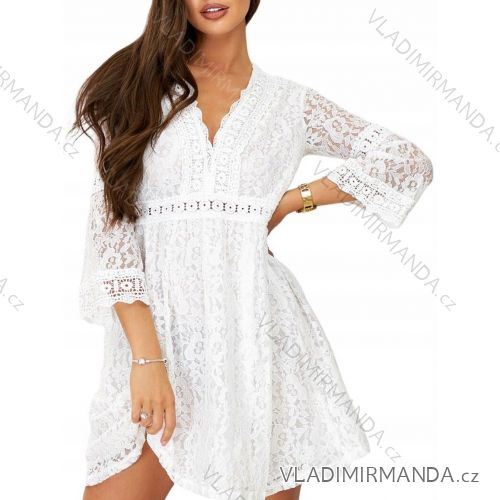 Elegantes Hemd Langarm Damen Kleid (S / M ONE SIZE) ITALIAN FASHION IMWY21734