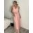 Langes Kleid für Frauen (UNI s-m) ITALIAN FASHION IMM20FL5620 S/M weiß