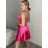 Elegantes Damen-Partykleid mit langen Ärmeln (S/M ONE SIZE) ITALIAN FASHION IM322282