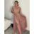 Elegantes ärmelloses Tüllkleid für Damen (Einheitsgröße S/M) ITALIAN FASHION IMM22Q52235A/UL