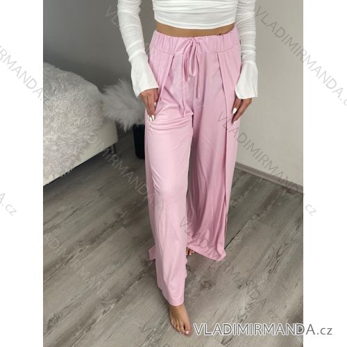 Damen 3/4 Langarm-Hemdkleid (XS/S/M Einheitsgröße) ITALIAN FASHION IMD25030 S/M/L růžová světlá