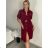 Damen 3/4 Langarm-Hemdkleid (XS/S/M Einheitsgröße) ITALIAN FASHION IMD25030