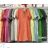 Kurzärmliges Sommer-Freizeitkleid für Damen (S/M/L EINHEITSGRÖSSE) ITALIAN FASHION IMWGB25022