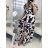Kurzärmliges Sommer-Freizeitkleid für Damen (S/M/L EINHEITSGRÖSSE) ITALIAN FASHION IMWGB25022