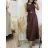 Kurzärmliges Sommer-Freizeitkleid für Damen (S/M/L EINHEITSGRÖSSE) ITALIAN FASHION IMWGB25022