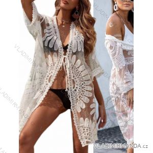 Kleid mit Knöpfen und geknöpften Damen (uni s-m) ITALIAN FASHION IM2203948