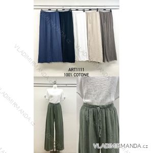 Lange Stretchhose für Damen (Einheitsgröße S/M) ITALIAN FASHION IMM23M17056