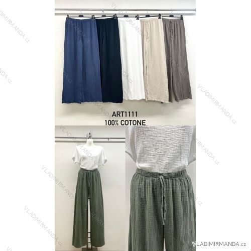 Lange Stretchhose für Damen (Einheitsgröße S/M) ITALIAN FASHION IMM23M17056