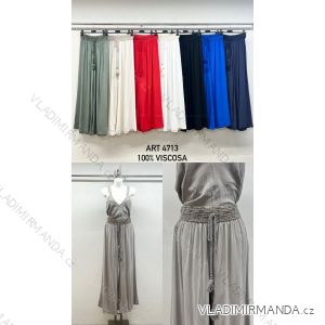 Lange Stretchhose für Damen (Einheitsgröße S/M) ITALIAN FASHION IMM23M17056
