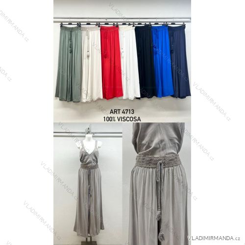 Lange Stretchhose für Damen (Einheitsgröße S/M) ITALIAN FASHION IMM23M17056