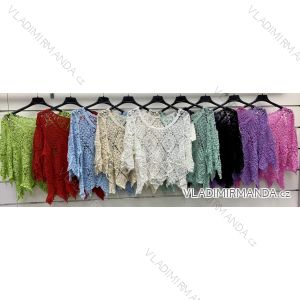 Langärmlige Tunika für Damen (S/M/L EINHEITSGRÖSSE) ITALIAN FASHION IMWCP25NEAPOL
