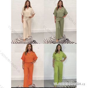 Košile klasik dlouhý rukáv dámská (S-XL) ITALSKÁ MÓDA IMM227201