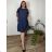 Kurzarmkleid für Damen in Übergröße (42/44/46 EINHEITSGRÖSSE) ITALIAN FASHION IM424386