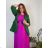 Set elegante Jacke Langarm und Hose Damen (S / M ONE SIZE) ITALIAN FASHION IMM211392 60 dunkelgrün