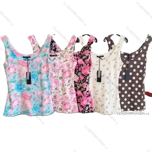 Tílko letní icecool dámské (S/M ONE SIZE) ITALSKÁ MÓDA IMM21634