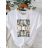 Kurzarm-T-Shirt für Damen (XS/S/M Einheitsgröße) ITALIAN FASHION IMM25M2415CIAO