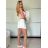 Kurzer Faltenrock für Damen ULIVO (S/M/L EINHEITSGRÖSSE) ITALIENISCHE MODE IM325020