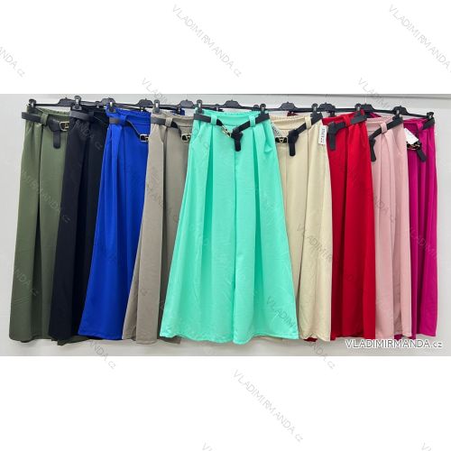 Elegante Hose mit Gürtel für Damen (S/M/L ONE SIZE) ITALIAN FASHION IM425057