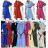 Kurzärmliges Sommer-Freizeitkleid für Damen (S/M/L EINHEITSGRÖSSE) ITALIAN FASHION IMWGB25022