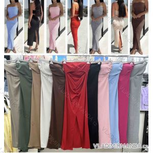 Kurzärmliges Sommer-Freizeitkleid für Damen (S/M/L EINHEITSGRÖSSE) ITALIAN FASHION IMWGB25022
