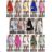 Kurzärmliges Sommer-Freizeitkleid für Damen (S/M/L EINHEITSGRÖSSE) ITALIAN FASHION IMWGB25022