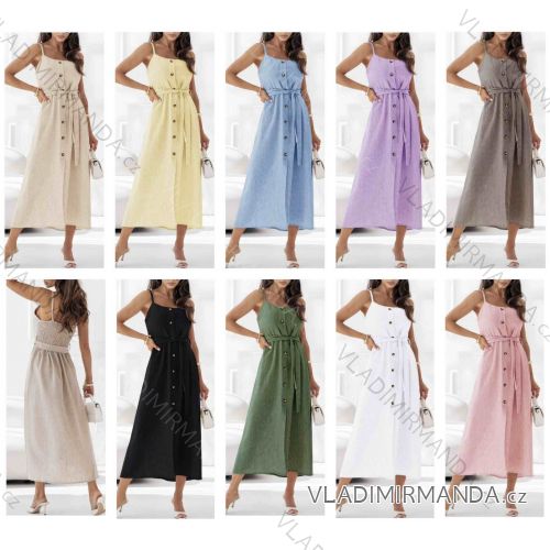 Kurzärmliges Sommer-Freizeitkleid für Damen (S/M/L EINHEITSGRÖSSE) ITALIAN FASHION IMWGB25022