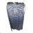 Rock Sommer lange Damen Streifen (uni SL) ITALIENISCHE Mode IM718181