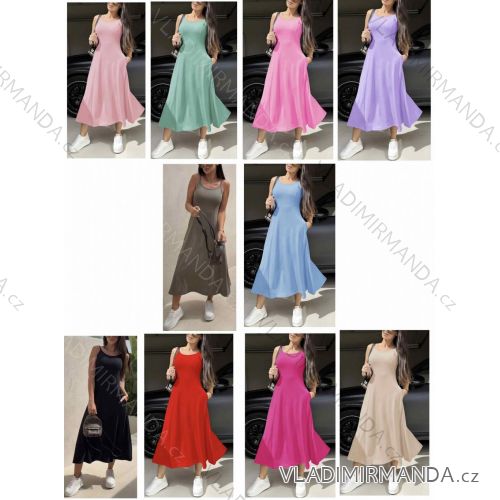 Kurzärmliges Sommer-Freizeitkleid für Damen (S/M/L EINHEITSGRÖSSE) ITALIAN FASHION IMWGB25022