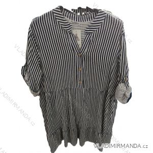 Leicht gestrickter Langapullover für Damen (L/XL EINHEITSGRÖSSE) ITALIAN FASHION IM723GALA