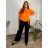 Tunika mit Anhänger Kurzarm Damen Übergröße (54/56/58 Einheitsgröße) ITALIAN FASHION IM425031