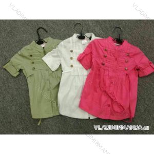 T-Shirt Bluse Kurzarm Baby Mädchen (4-7 Jahre) A007
