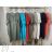 Langarm-Hemdkleid für Damen (S/M EINHEITSGRÖSSE) ITALIAN FASHION IMWD232607