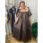 Langarm-Hemdkleid für Damen (S/M EINHEITSGRÖSSE) ITALIAN FASHION IMWD232607