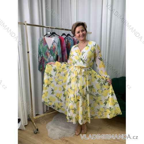 Langarm-Hemdkleid für Damen (S/M EINHEITSGRÖSSE) ITALIAN FASHION IMWD232607
