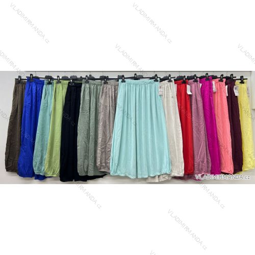 Elegante Hose mit Gürtel für Damen (S/M/L ONE SIZE) ITALIAN FASHION IM425057