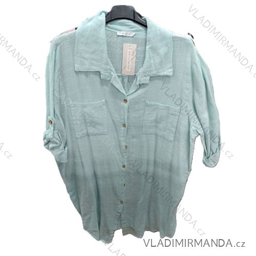 Übergroßer gestrickter Langarmpullover für Damen (S/M EINHEITSGRÖSSE) ITALIAN FASHION IMSN2416125