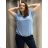 Tunika mit Anhänger Kurzarm Damen Übergröße (3XL/4XL ONE SIZE) ITALIAN FASHION IMC23020