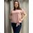 T-Shirt Kurzarm Damen (uni l / xl) ITALIAN FASHION IM420084