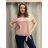 T-Shirt Kurzarm Damen (uni l / xl) ITALIAN FASHION IM420084