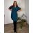 Elegantes Damen-Partykleid mit langen Ärmeln (S/M ONE SIZE) ITALIAN FASHION IM322STELA