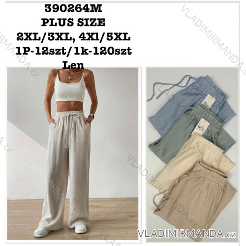 Lange Sommerhose Damen, Übergröße (2XL/3XL - 4XL/5XL) MIE25390264M