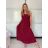 Sommerkleid mit Trägern Damen (S / M ONE SIZE) ITALIAN FASHION IM722103