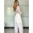 Lange Sommerhose für Damen LUCE (S/M/L EINHEITSGRÖSSE) ITALIAN FASHION IM725106