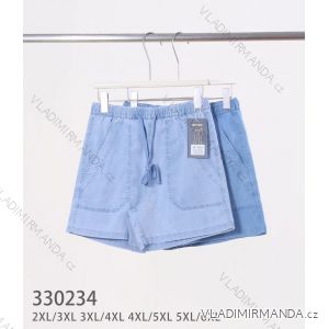 Jeansshorts für Damen in großen Größen (2XL/3XL – 3XL/4XL – 4XL/5XL – 5XL/6XL) MIE25330234