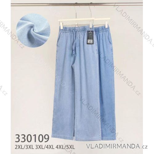 Übergroße lange Sommer-Jeans für Damen (2XL/3XL – 3XL/4XL – 4XL/5XL) MIE25330109
