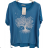Langärmliges Sweatshirt mit Reißverschluss für Damen (S/M/L EINHEITSGRÖSSE) ITALIAN FASHION IMPLI2539762